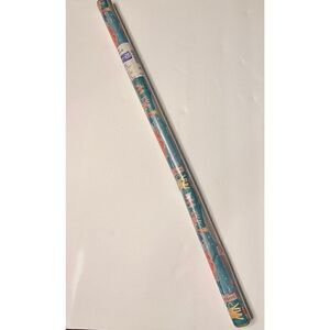 Hallmark Vintage Gift Wrap “A Baby is a Blessing” Noah’s Ark New Sealed